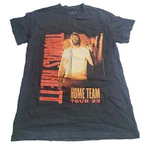 Thomas Rhett Music Home Team Tour 2023 Black Men's Size Small T‎ Shirt